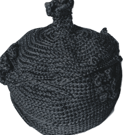 Black Chieftaincy Crochet Cap