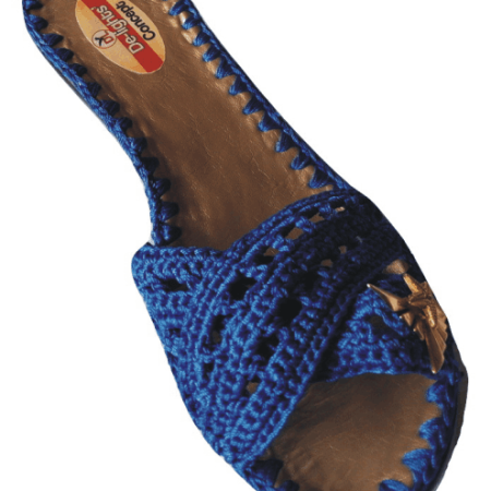 Ladies Blue Hill Sandals Crochet