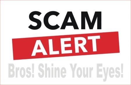Scam Alert: Bros! Shine Your Eyes!